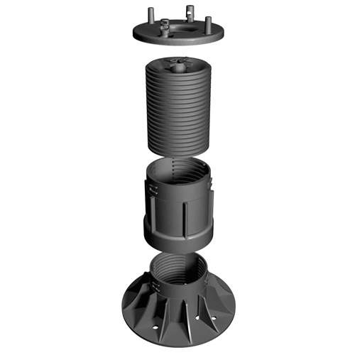 RynoDeck RDA-13 Self-Levelling Adjustable Decking Pedestal 900-1000mm 52.0012 Price Comparisons | Compare The Build