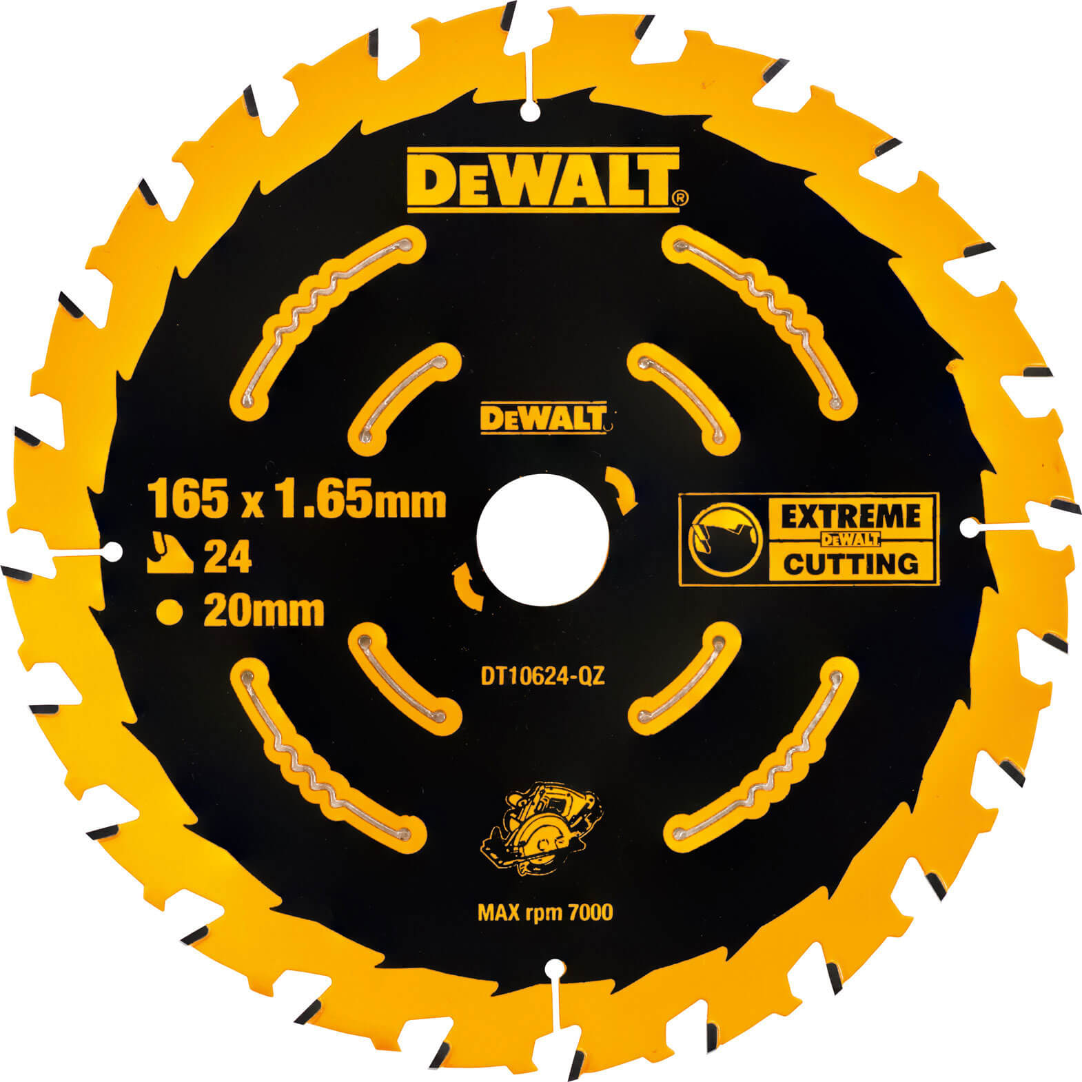 DeWalt Extreme Cordless Circular Saw Blades 165mm 40T 20mm Price Comparisons | Compare The Build