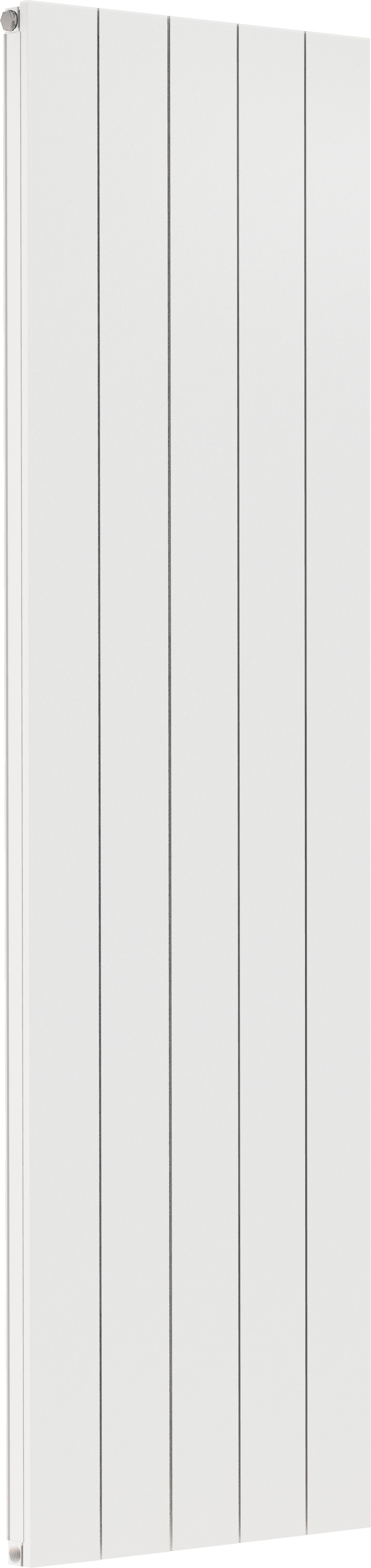 Towelrads Ascot Aluminium Vertical Radiator, White, 1800mm x 510mm | Compare The Build