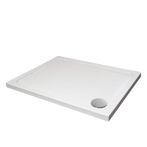 Luxura Stone Resin Low Profile Rectangular Shower Tray - 1000 x 900mm | Compare The Build