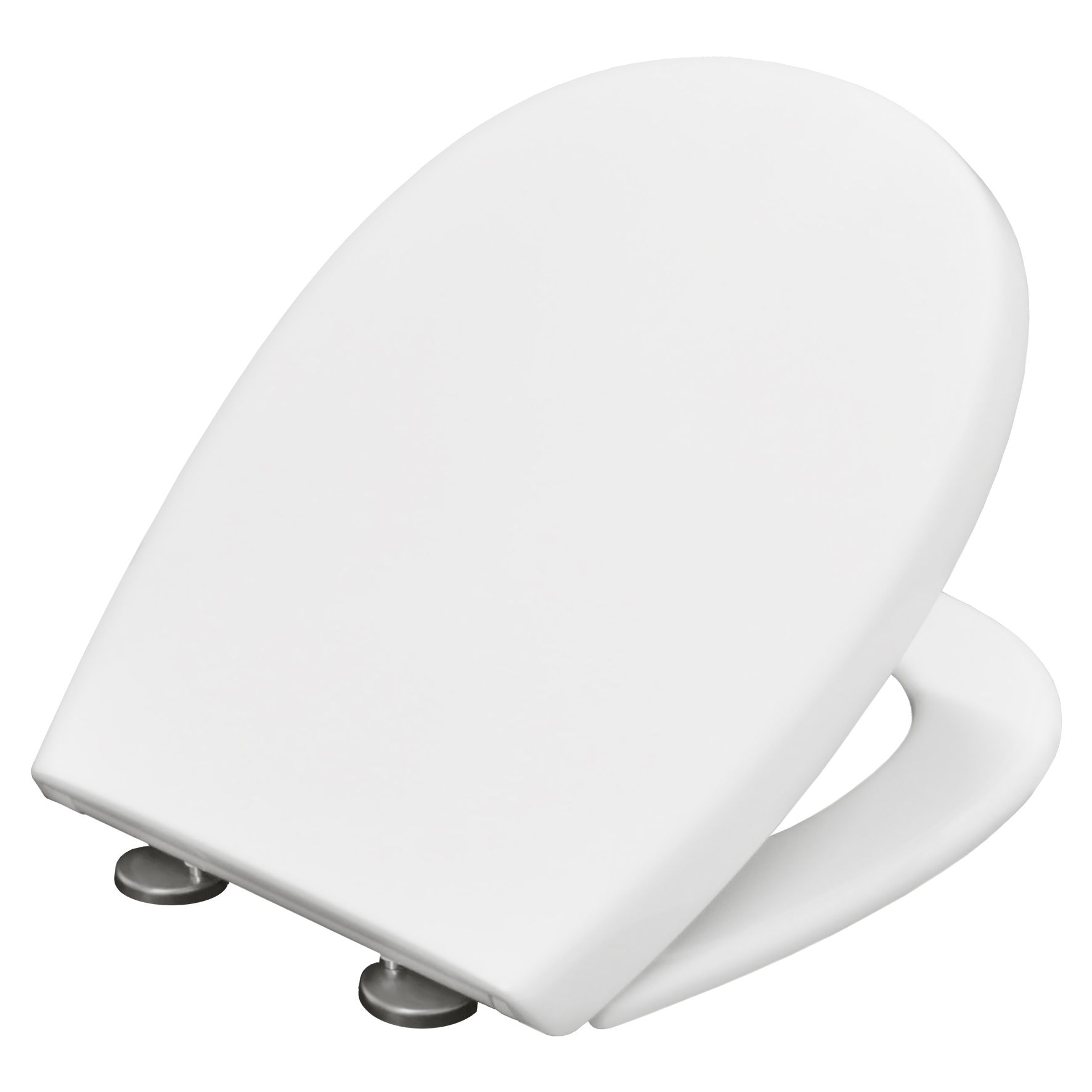 Bemis Push N'clean White Top Fix Soft Close Toilet Seat | Compare The Build