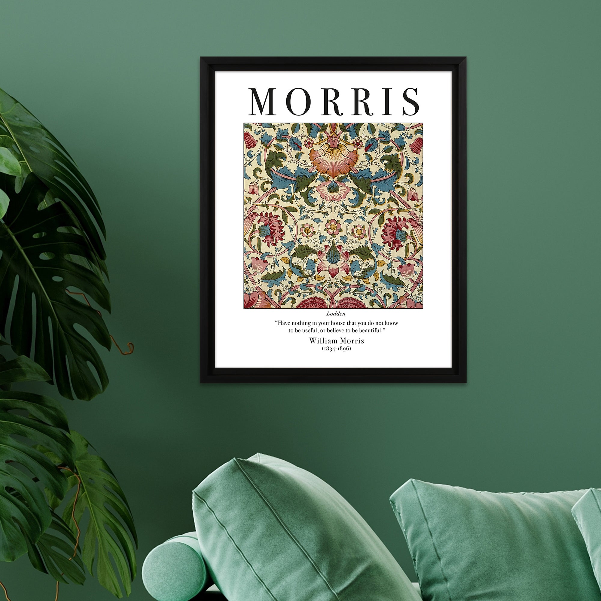 The Art Group Lodden Framed Print by William Morris MultiColoured Price Comparisons | Compare The Build