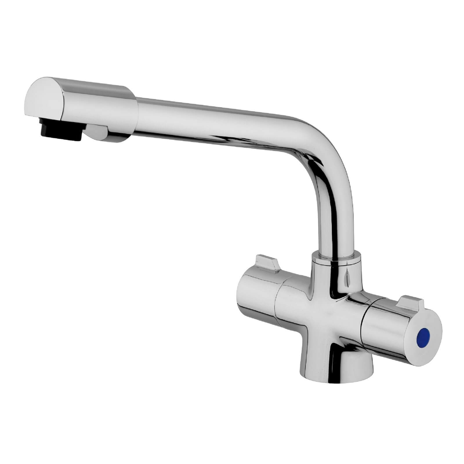 Shauna Twin Lever Mixtap Chrome Price Comparisons | Compare The Build