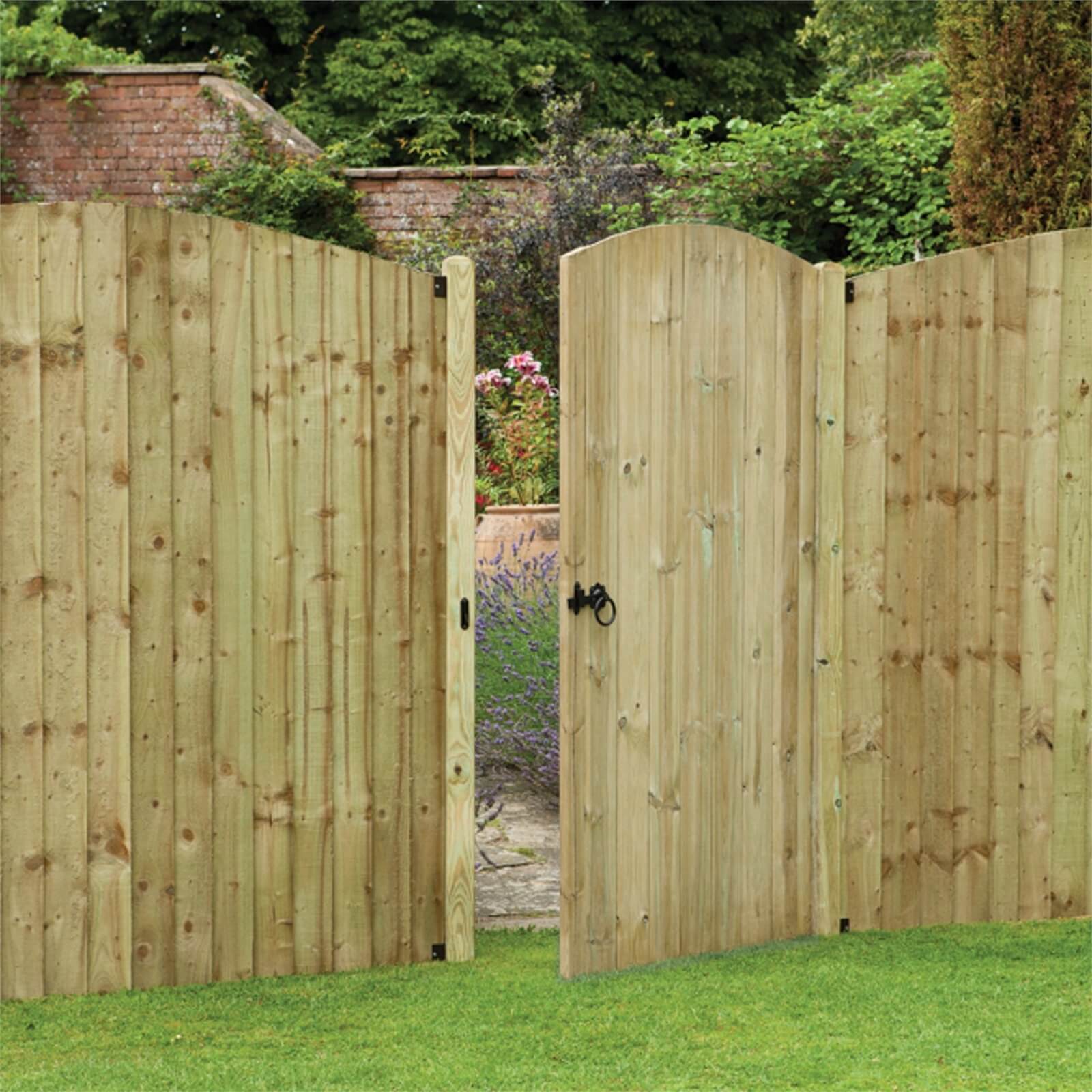 Dome Tongue & Groove Gate - 6ft Price Comparisons | Compare The Build