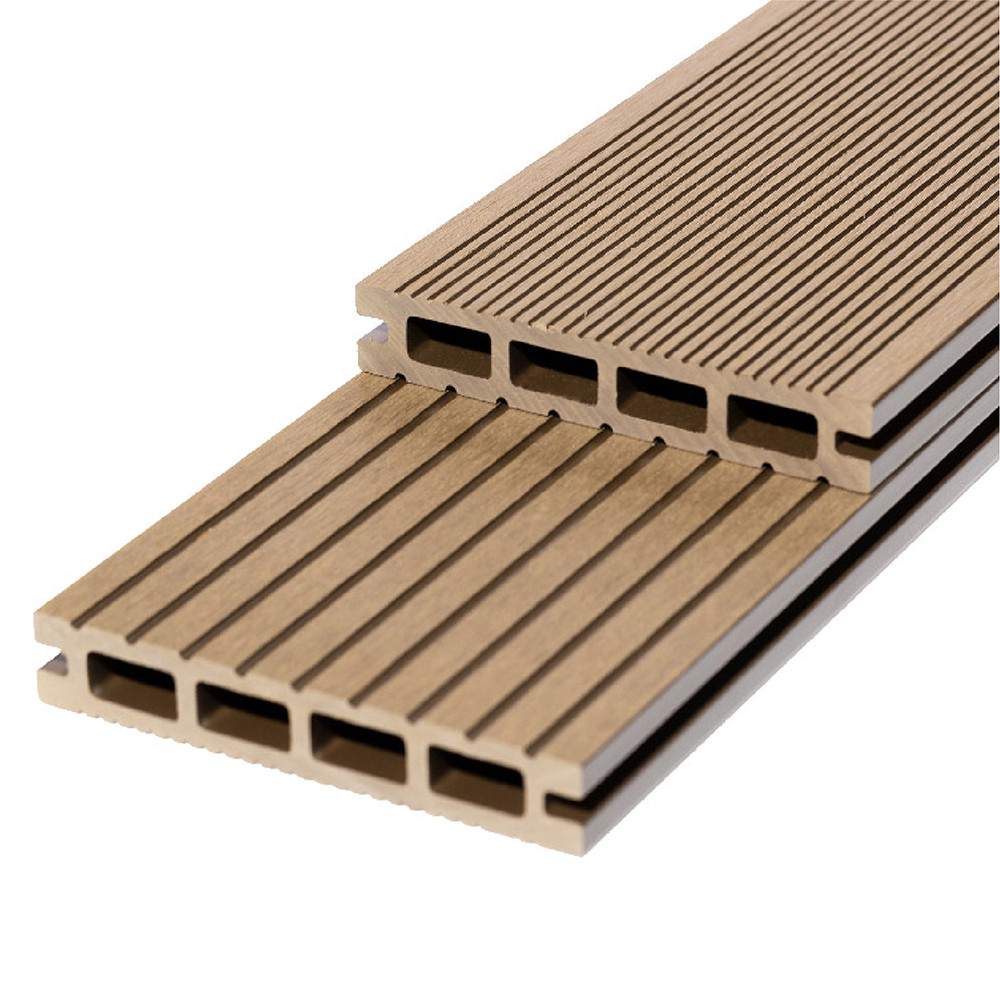 RynoTerraceDeck Classic Reversible Grooves Sand Decking Board - 3000mm Composite 57.2001 Price Comparisons | Compare The Build