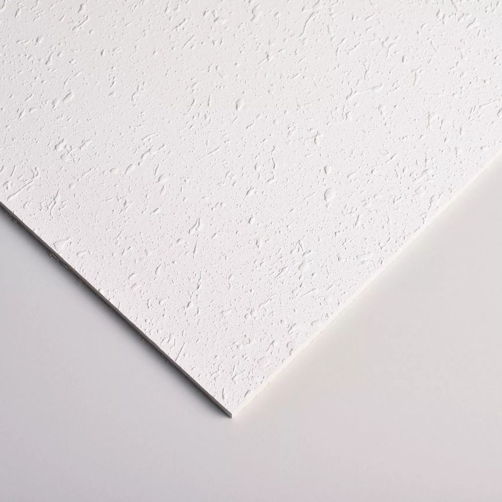 Zentia Armstrong Aquabloc Ceiling Tiles Board Edge 600mm x 600mm - Box of 16 (5.76m2) - BP2100M4 Price Comparisons | Compare The Build