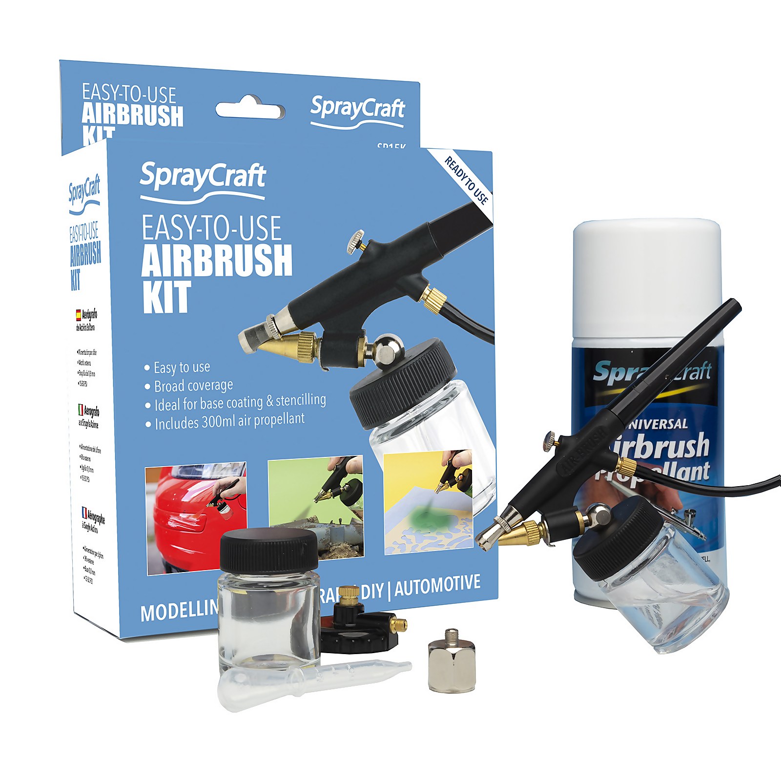 Spraycraft Easy To Use Airbrush Kit Price Comparisons | Compare The Build