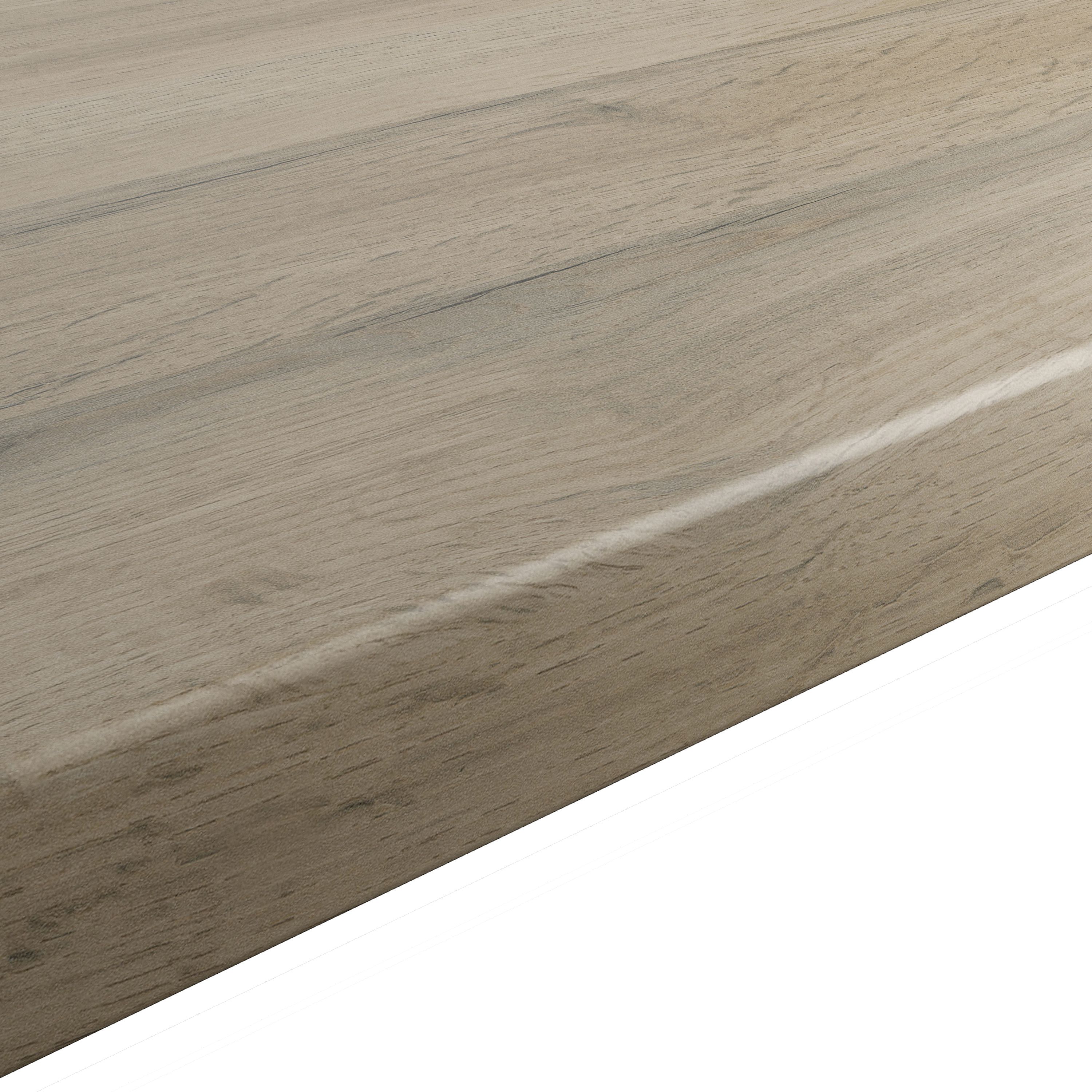 GoodHome 38mm Kabsa Matt Wood Effect Laminate & Particle Board Post-Formed Kitchen Worktop, (L)3000mm Price Comparisons | Compare The Build