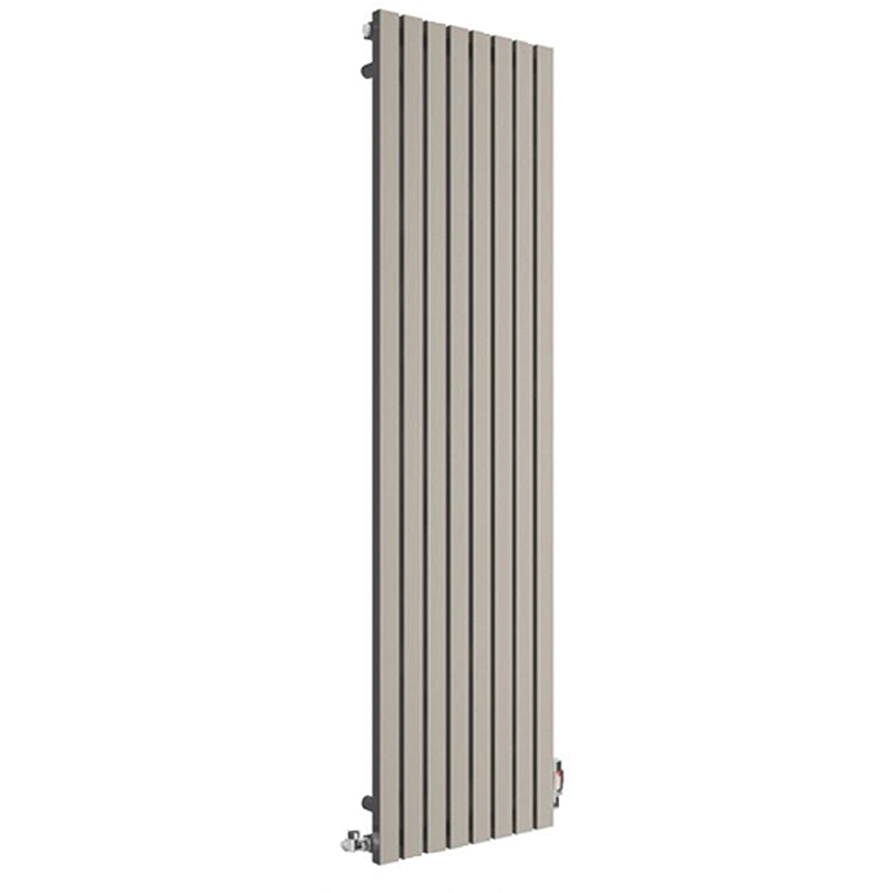 Apollo Ferrara Vertical Designer Radiator, Satin, 2000mm x 410mm Price Comparisons | Compare The Build