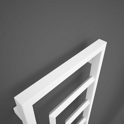 Terma Harley Soft White Vertical Designer Radiator, (W)430mm X (H)1200mm | Compare The Build