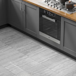 Wickes Olympia Light Grey Polished Stone Porcelain Wall & Floor Tile - 600 x 600mm Price Comparisons | Compare The Build