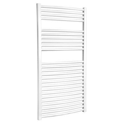 Flomasta 637W Electric White Towel Warmer (H)1200mm (W)600mm Price Comparisons | Compare The Build