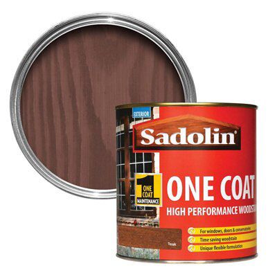 Sadolin Teak Semi-Gloss Wood Stain, 1L Price Comparisons | Compare The Build