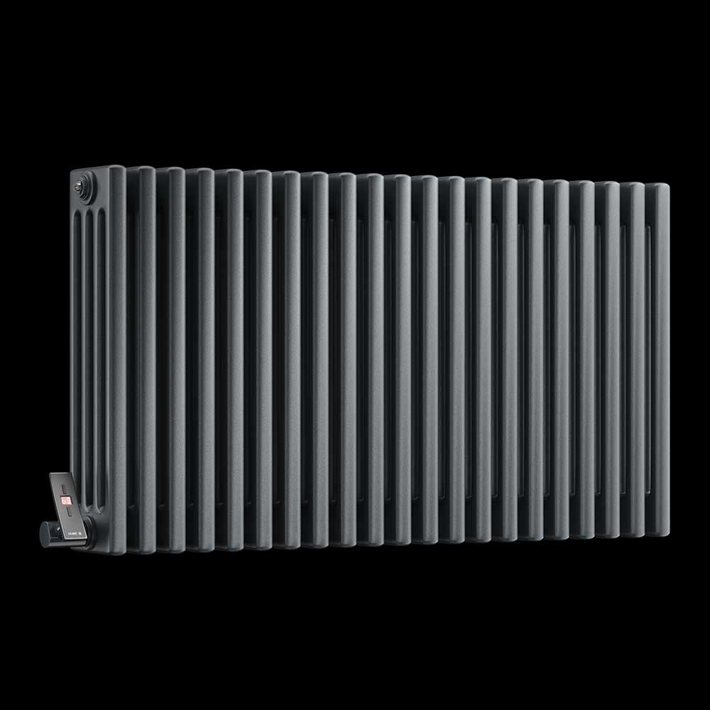 DQ Modus 4 Column Horizontal Radiator, Anthracite, 600mm x 876mm (Electric) Price Comparisons | Compare The Build