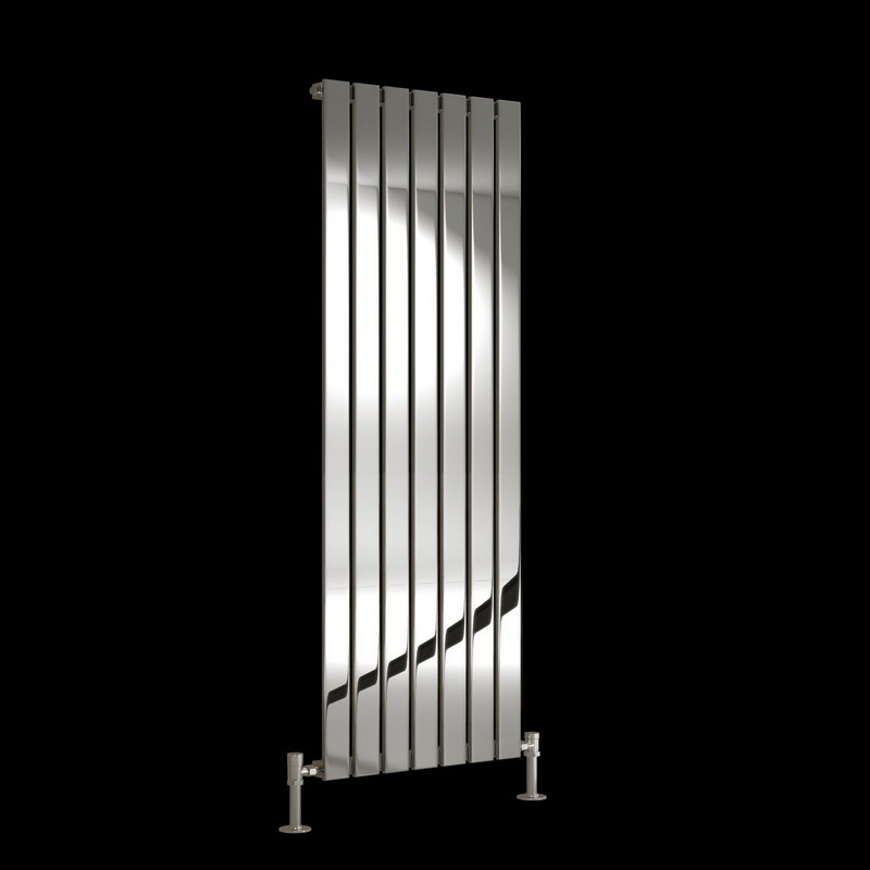 DQ Delta Vertical Designer Radiator, Polished, 1800mm x 230mm Price Comparisons | Compare The Build