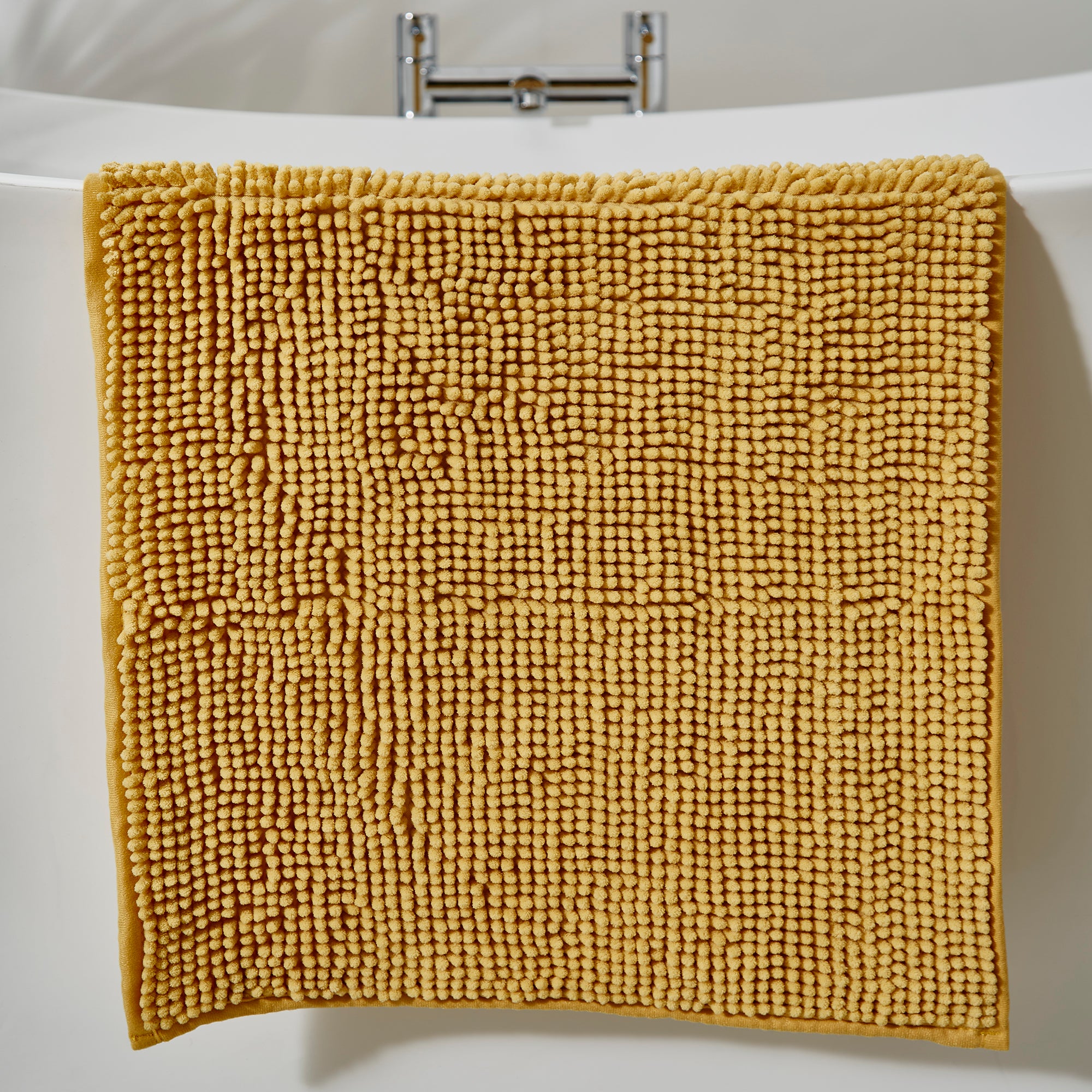 Ochre Mini Bobble Bath Mat Yellow Price Comparisons | Compare The Build