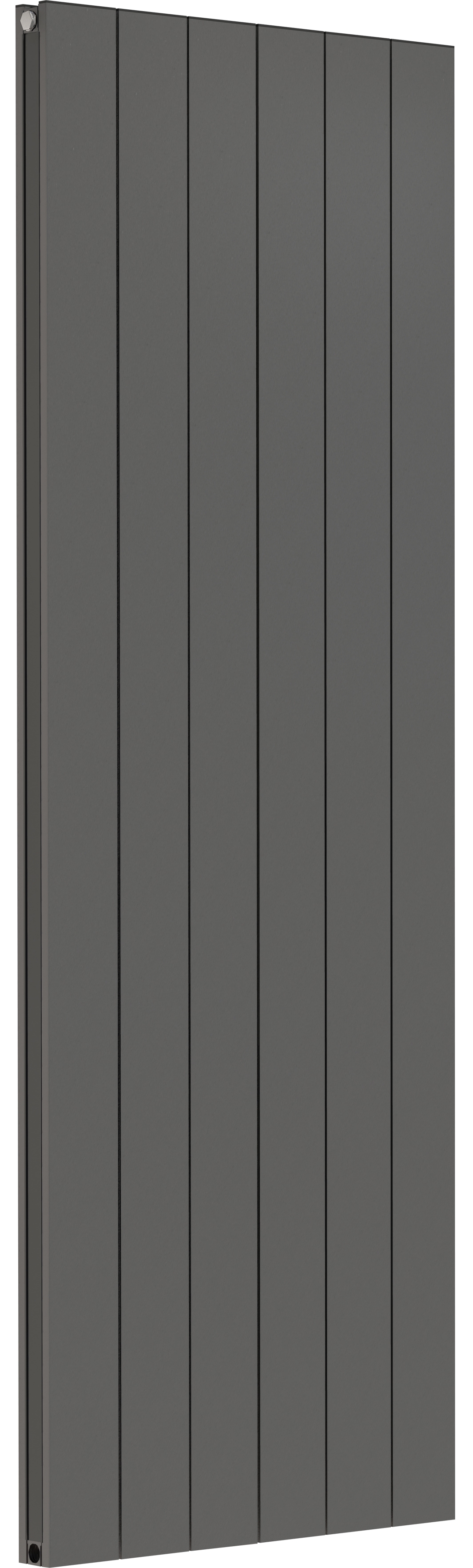 Towelrads Ascot Aluminium Vertical Radiator, Anthracite, 1800mm x 612mm - Double Panel Price Comparisons | Compare The Build