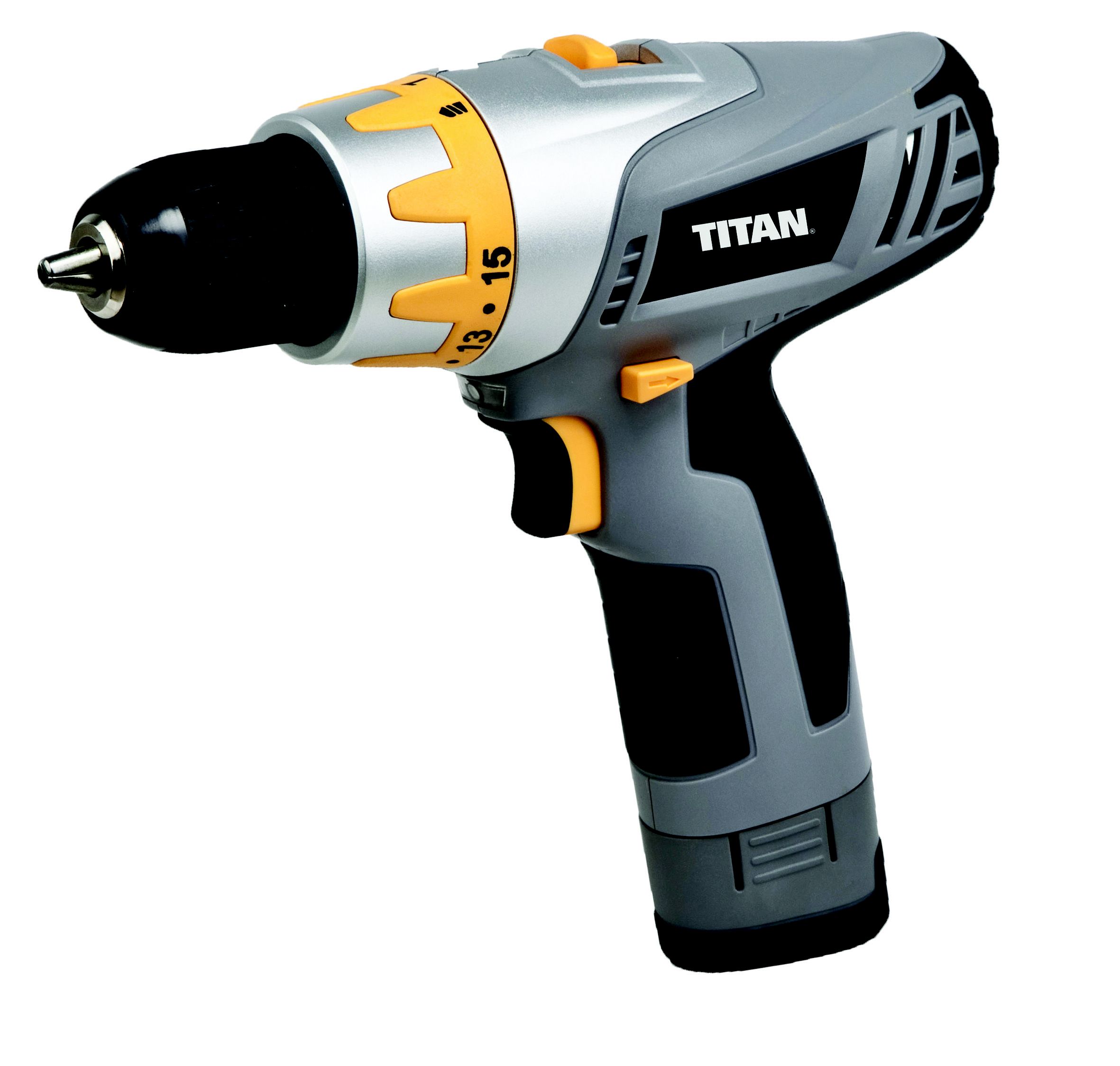 Titan 10.8V 1.3Ah Li-Ion Cordless Drill Driver 1 Battery Ttp451Ddh Price Comparisons | Compare The Build