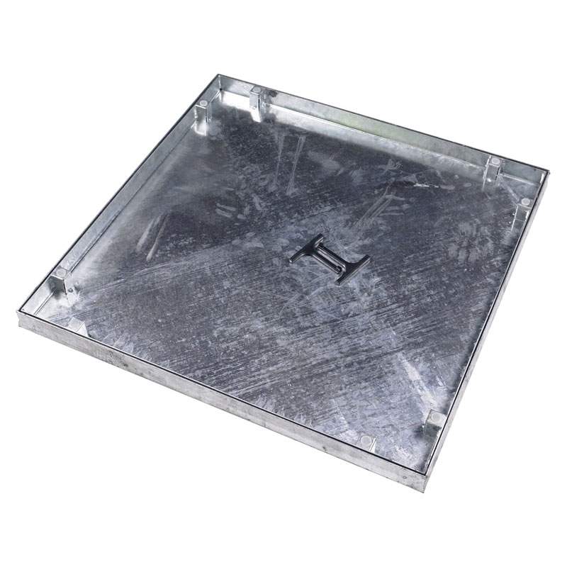 Clark Drain Recessed Double Sealed Manhole Cover and Frame 750 x 750 x 43.5mm Galvanised Steel AQK7575 Price Comparisons | Compare The Build