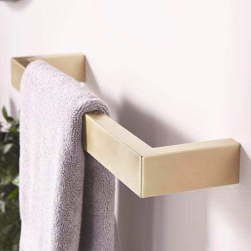 Towelrads Elcot Heated Towel Rail 3 Pack - Brushed Brass 450 x 100mm Price Comparisons | Compare The Build