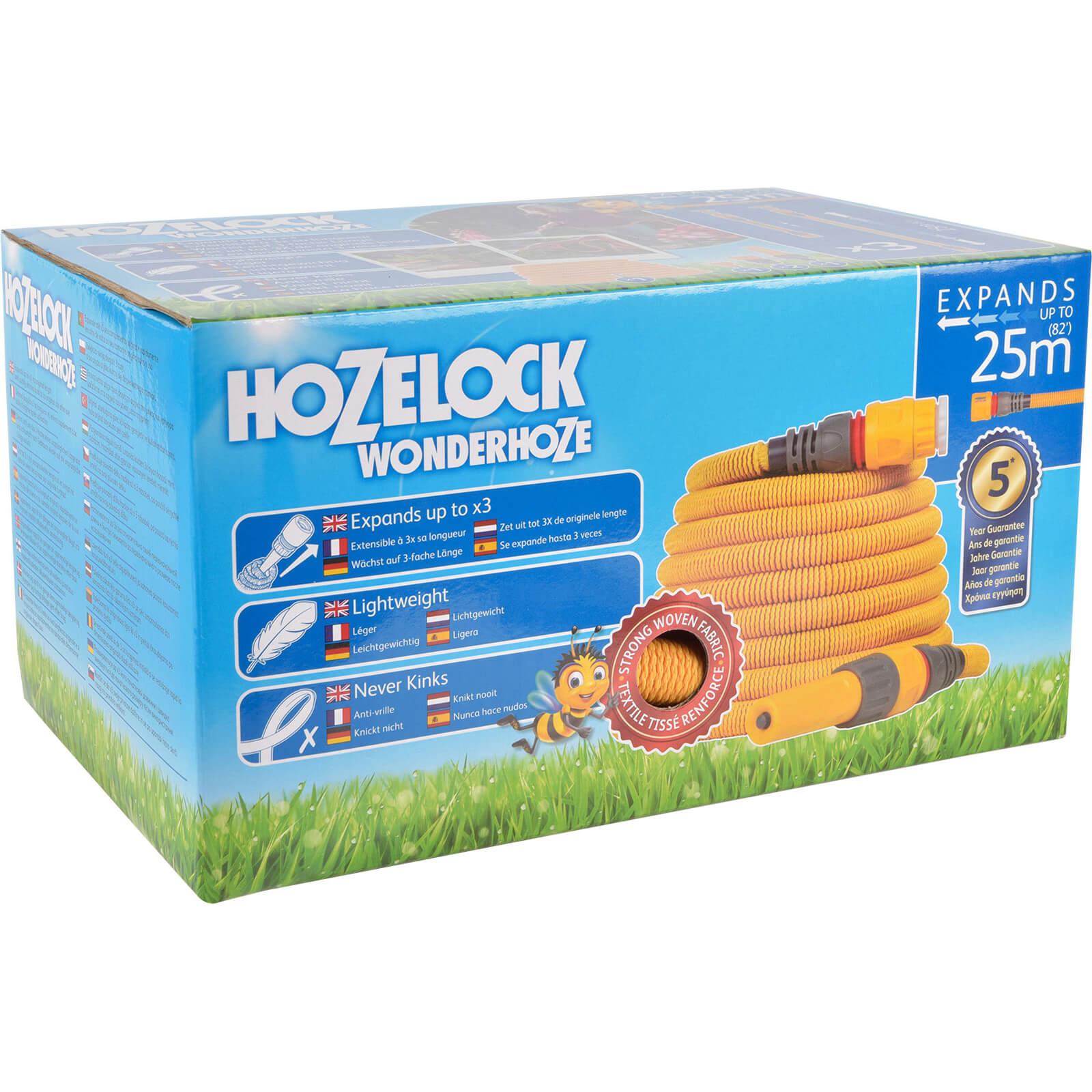 Hozelock Wonderhoze Woven Expanding Hose Pipe 25m Price Comparisons | Compare The Build