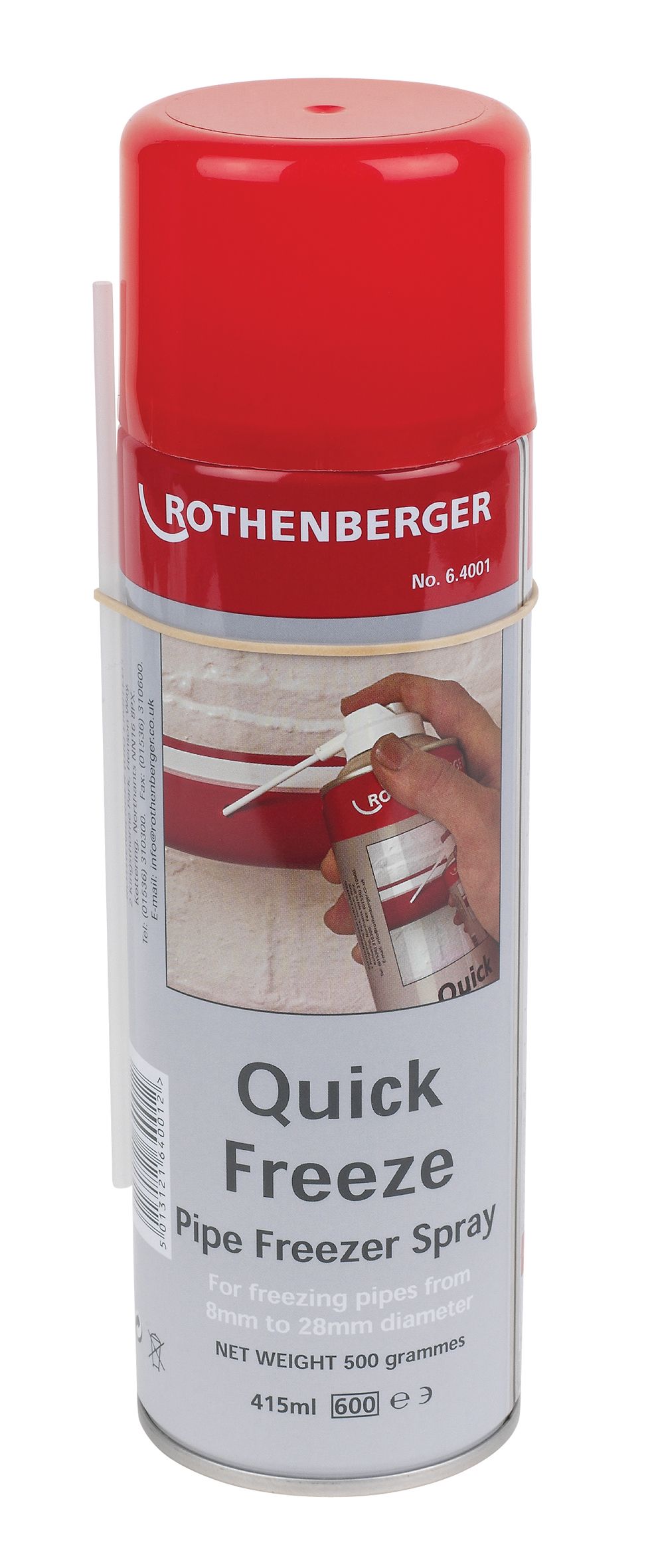 Rothenberger Pipe Freezing Spray, 500Ml Price Comparisons | Compare The Build