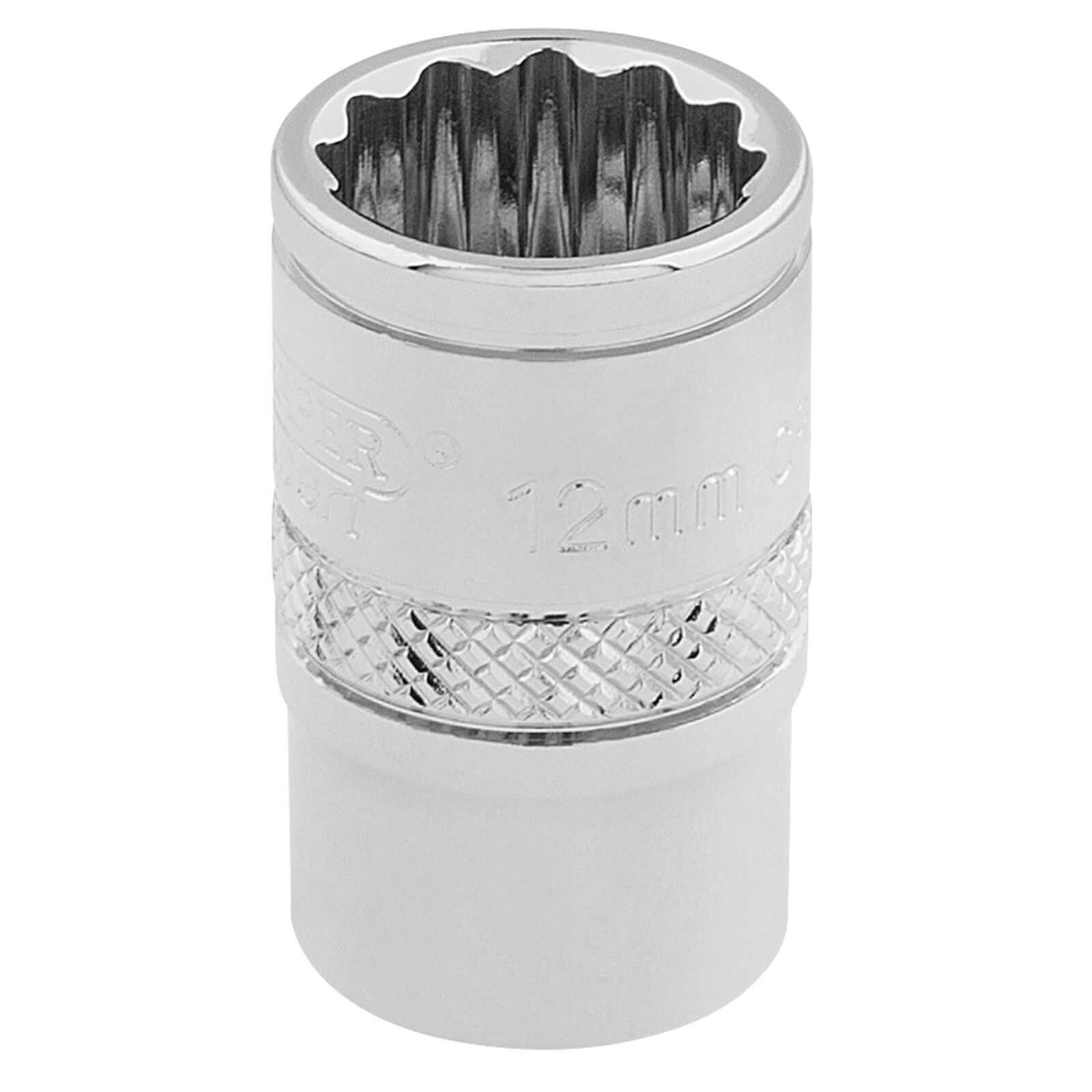 Draper 3/8" Drive Polished Finish Hi Torq Bi Hexagon Socket Metric 3/8" 12mm Price Comparisons | Compare The Build