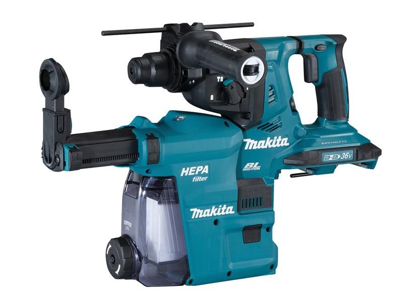 Makita MAKDHR281ZWJ DHR281ZWJ LXT Rotary Hammer + Extractor 36V (2 x 18V) Bare Unit Price Comparisons | Compare The Build