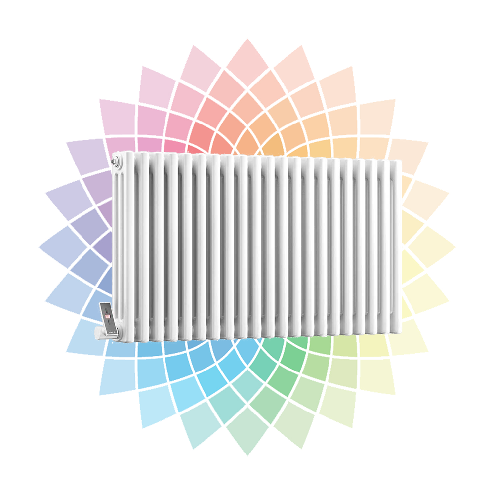 DQ Modus 3 Column Horizontal Radiator, Custom Colour, 600mm x 1060mm (Electric) Price Comparisons | Compare The Build