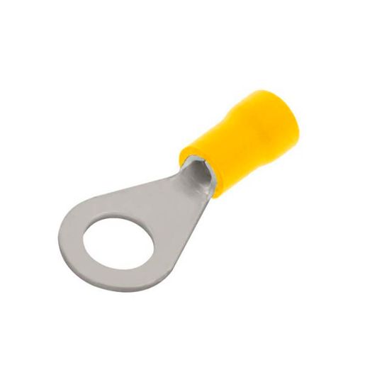 Unicrimp Qcrimp Pre-Insulated Terminal Ring Yellow 6 mm QYR6 Price Comparisons | Compare The Build