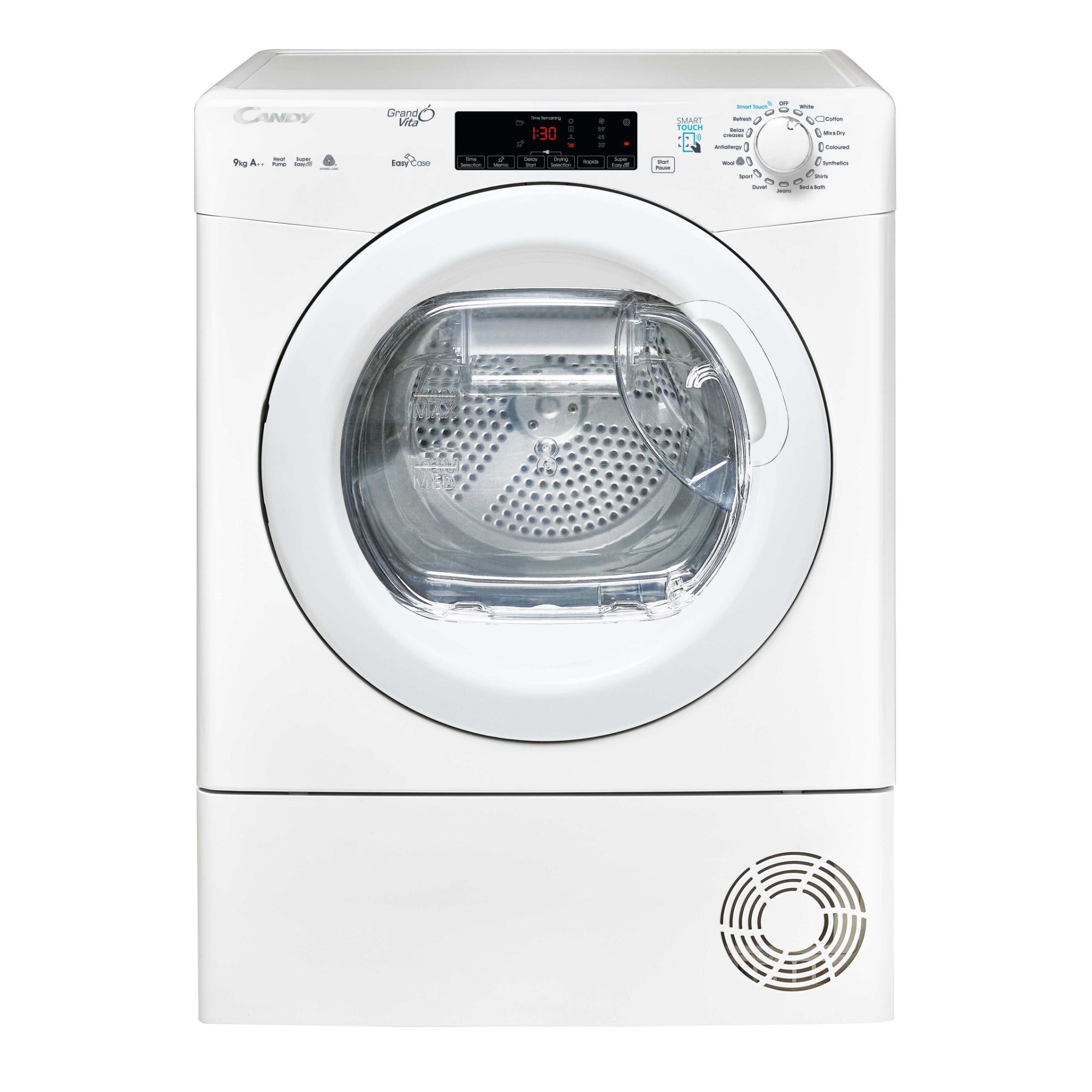 Candy Gcsw 496T-80 White Freestanding Condenser Washer Dryer, 9Kg/6Kg Price Comparisons | Compare The Build