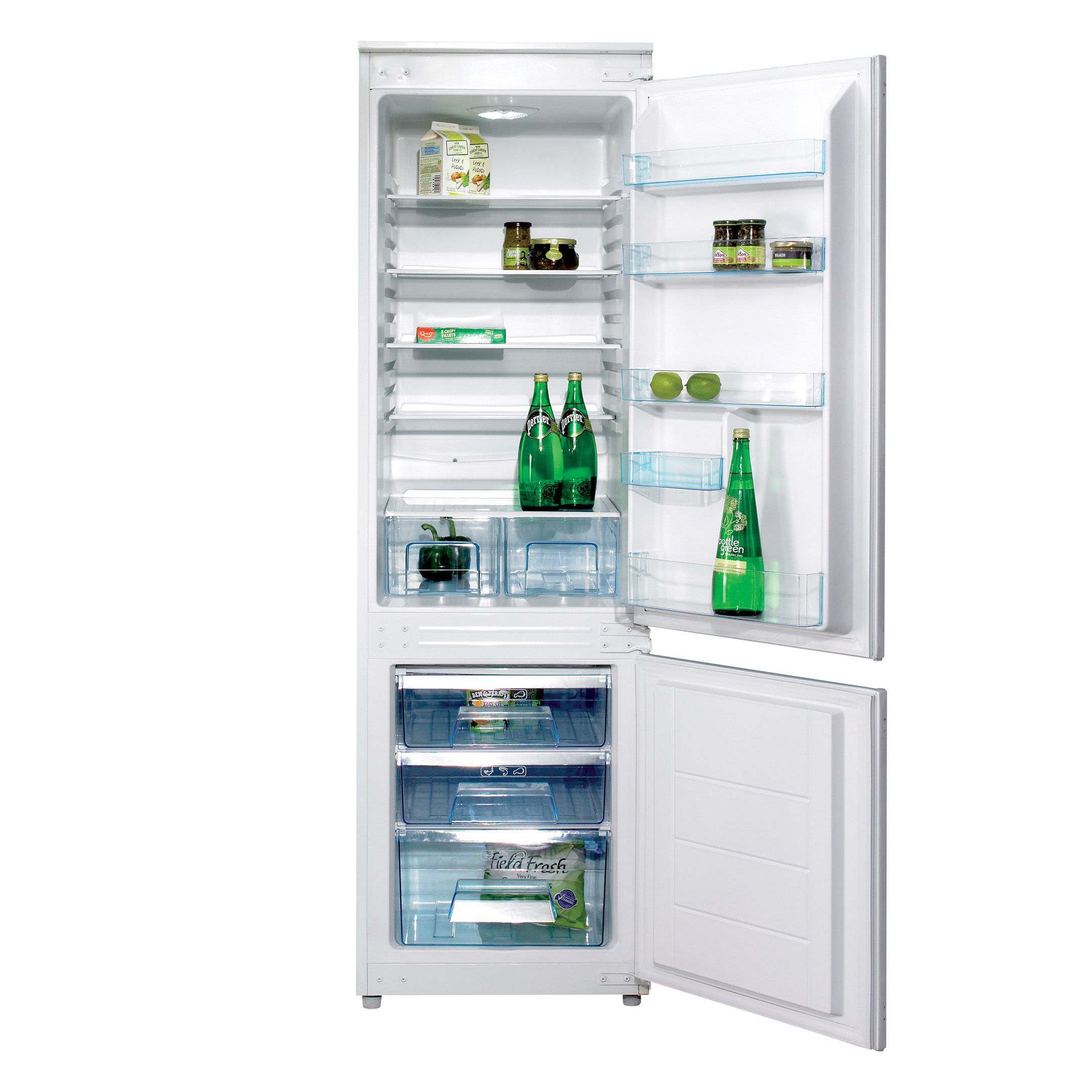 Cata Biff70Ffa 70:30 White Integrated Fridge Freezer Price Comparisons | Compare The Build