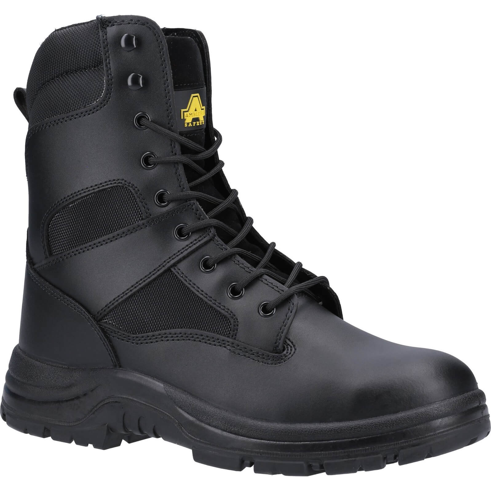 Amblers Mens Safety FS008 Water Resistant Hi Leg Safety Boots Black Size 11 | Compare The Build