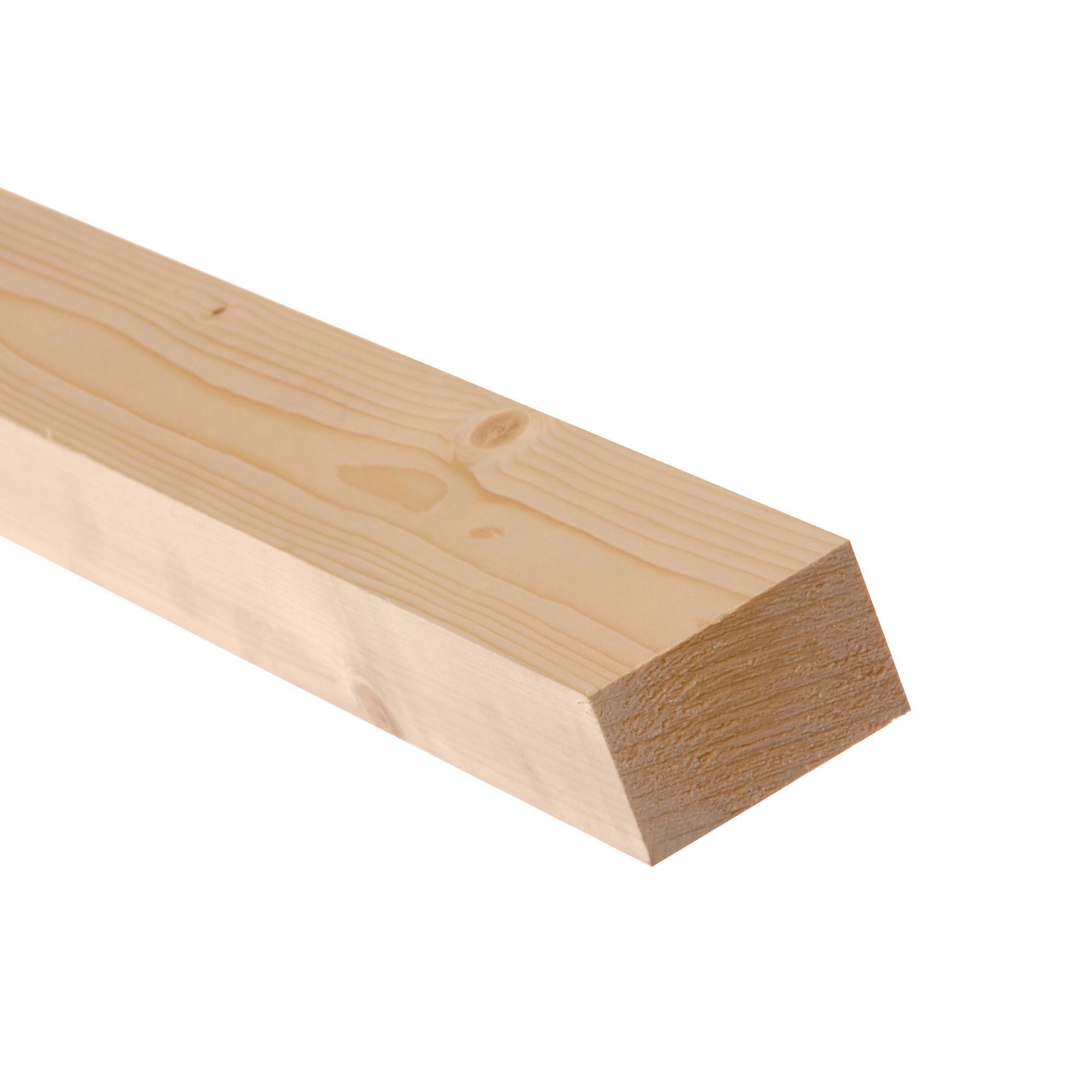 Smooth Planed Square edge Spruce Timber (L)2.4m (W)70mm (T)44mm, Pack of 6 Price Comparisons | Compare The Build