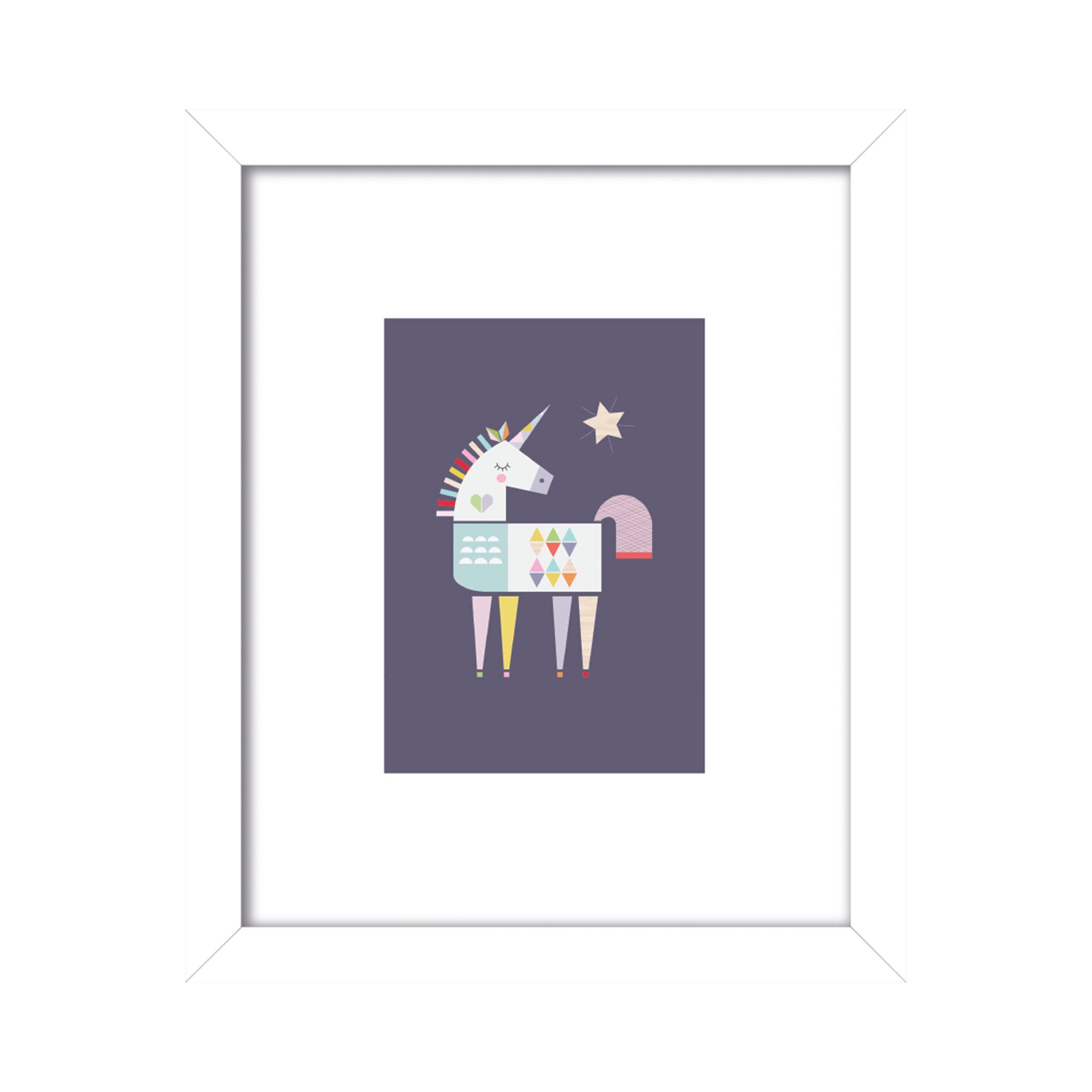 The Art Group Unicorn Framed Print MultiColoured Price Comparisons | Compare The Build