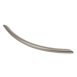 Wickes Bow Cabinet Door Handle - Matt Nickel 160mm Pack of 2 | Compare The Build