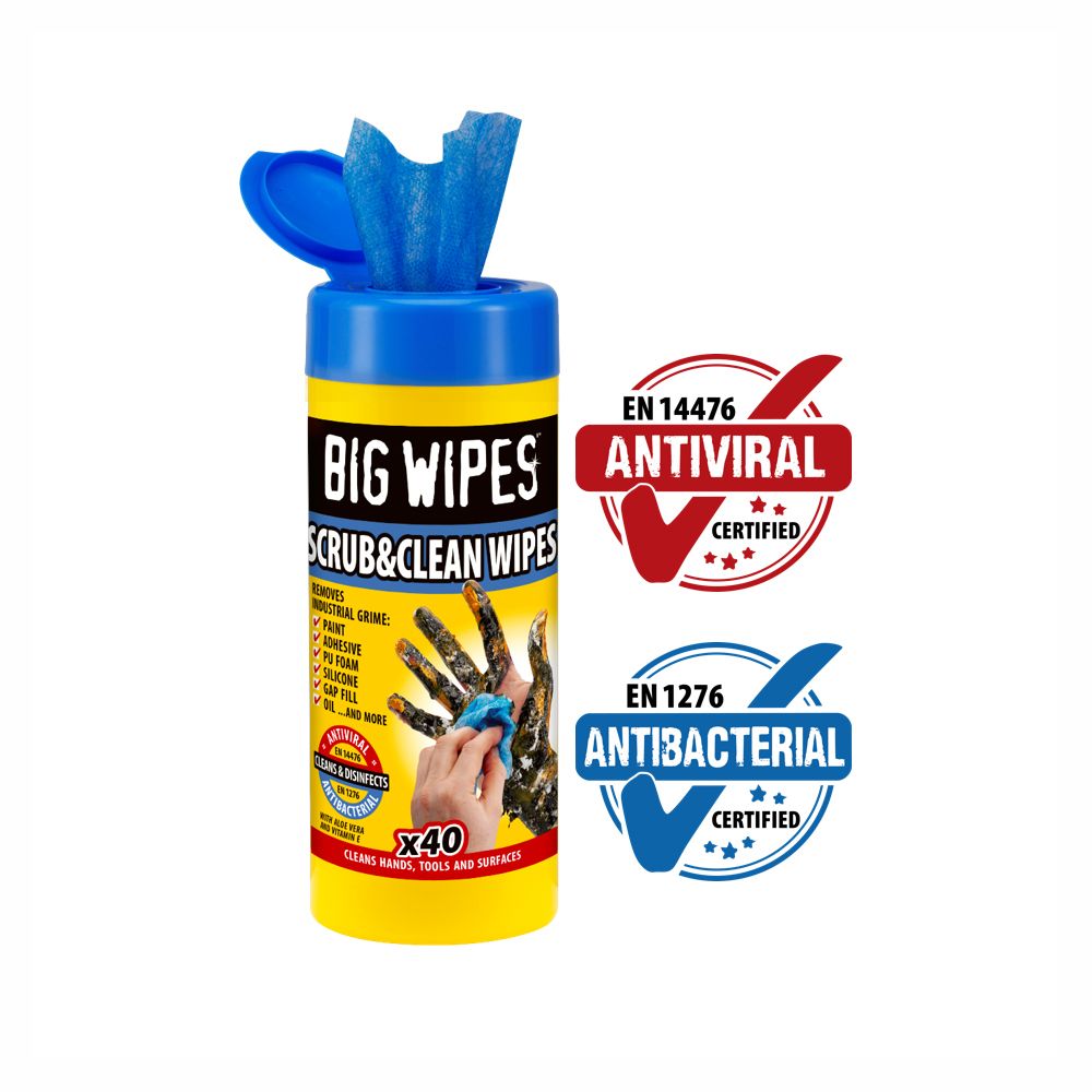 Big Wipes Scrub & Clean Unscented Wipes, Pack Of 40 Price Comparisons | Compare The Build