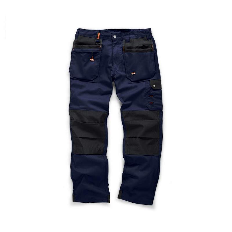 Scruffs Worker Plus Trousers in Navy - 36R T53917 Price Comparisons | Compare The Build