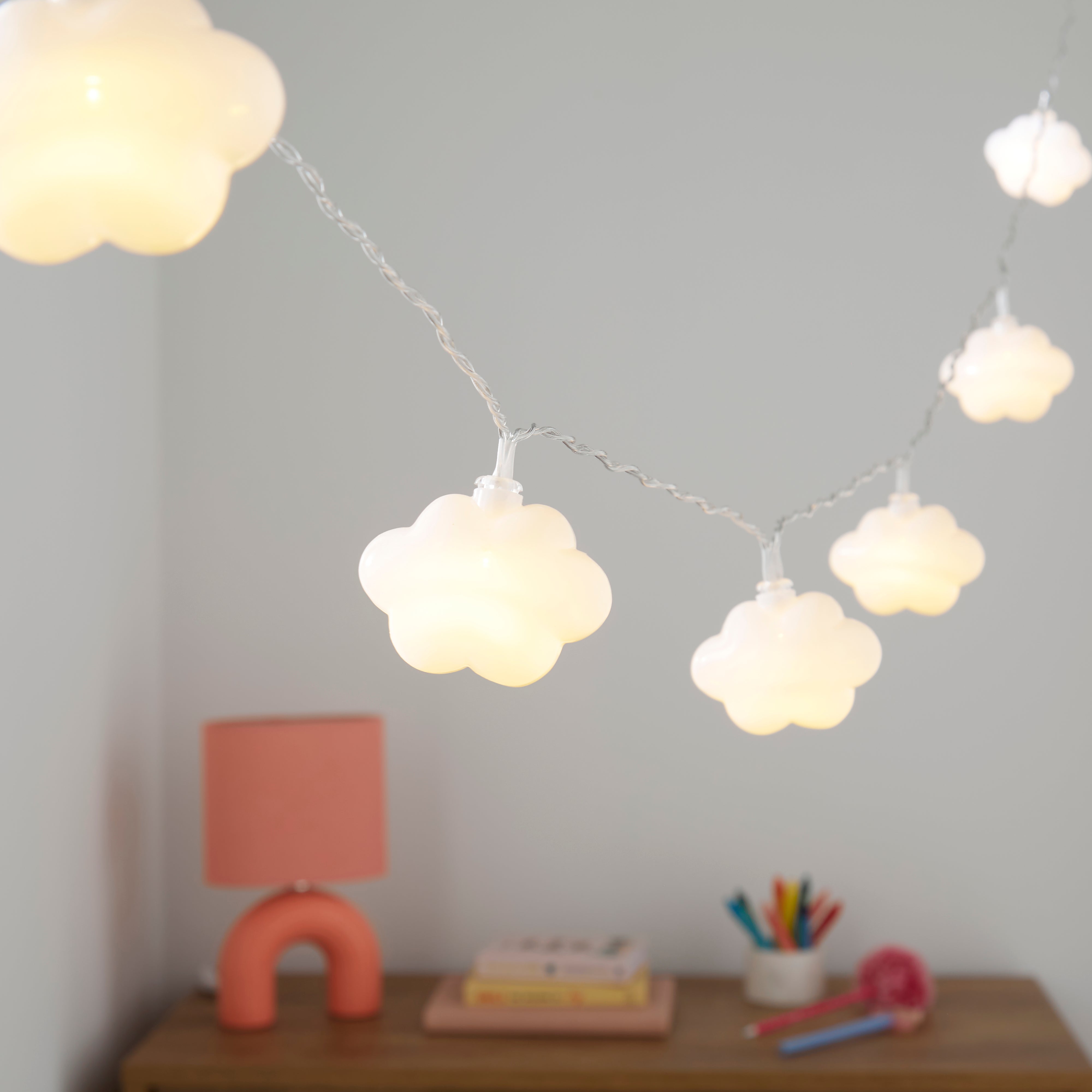 Cloud String Lights White Price Comparisons | Compare The Build