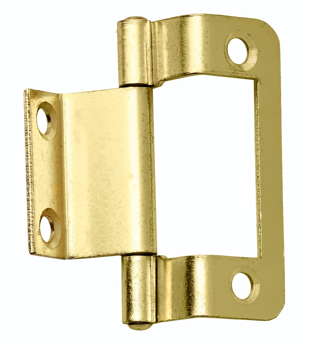 Double Cranked Hinge Brass Plated 50x35mm Price Comparisons | Compare The Build