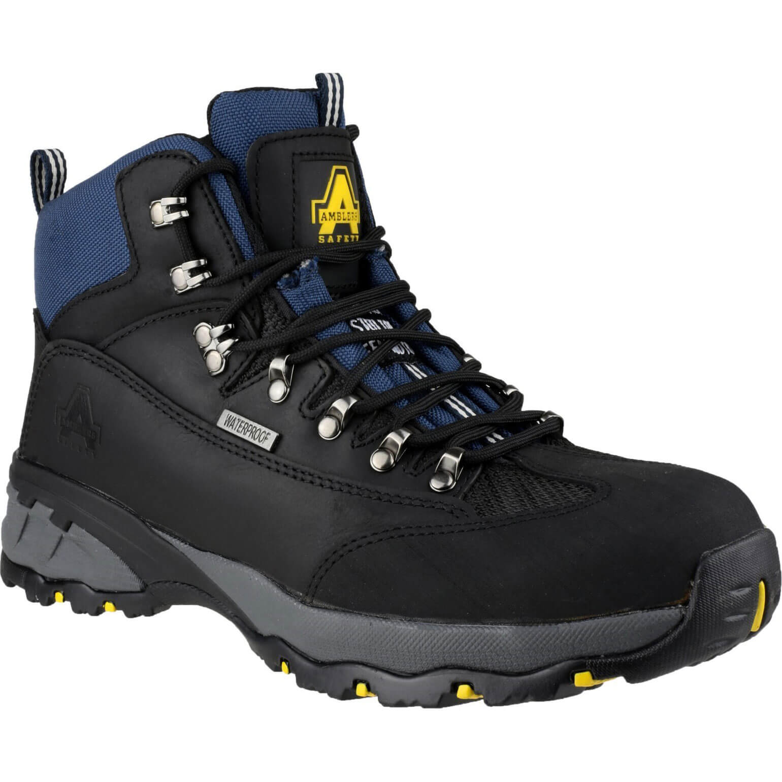 Amblers Mens Safety FS161 Waterproof Hiker Safety Boots Black Size 14 Price Comparisons | Compare The Build