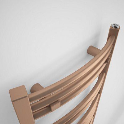 Terma Jade 252W Galvanic Old Copper Towel Warmer (H)1149mm (W)400mm | Compare The Build