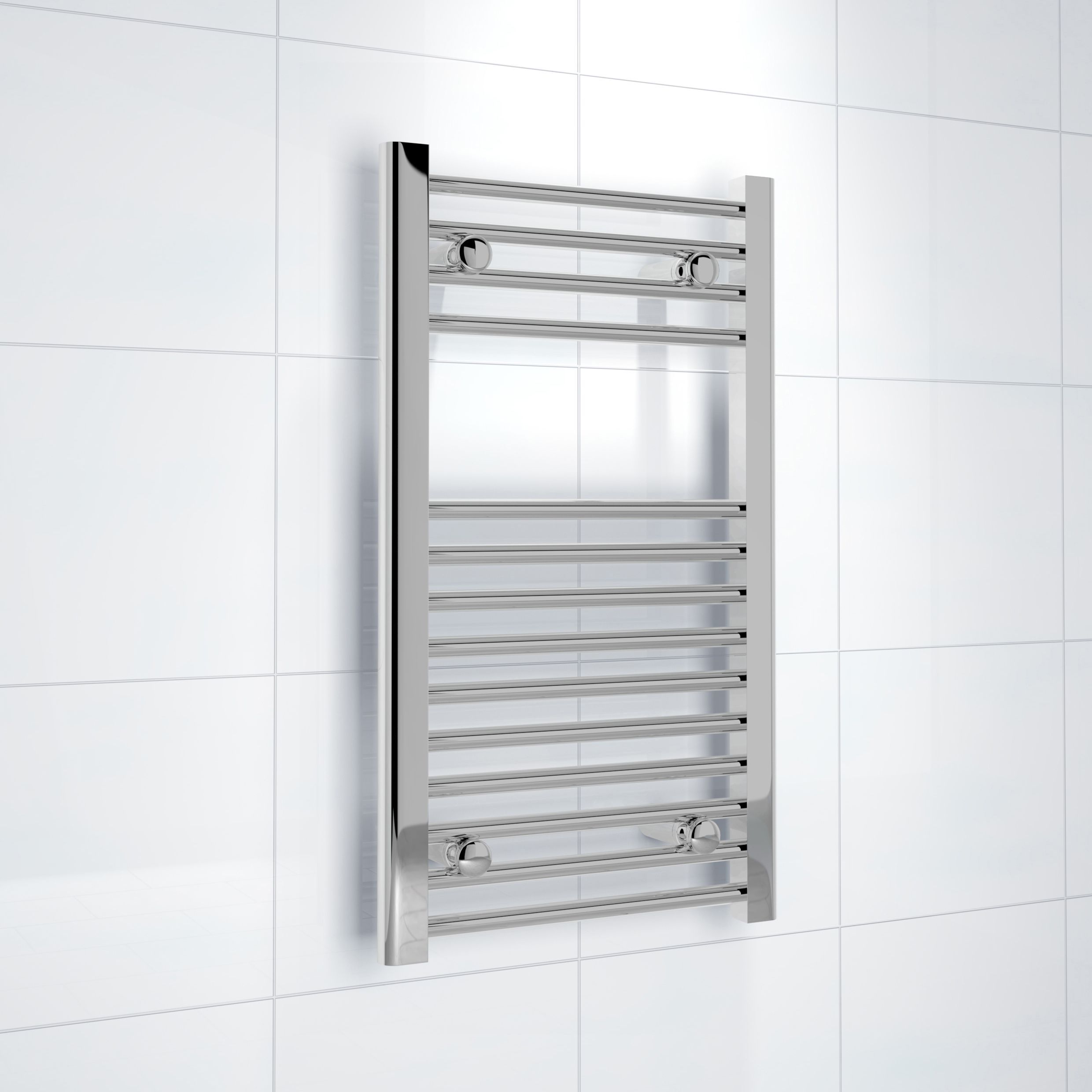 Kudox 166W Silver Towel Heater (H)700mm (W)400mm Price Comparisons | Compare The Build