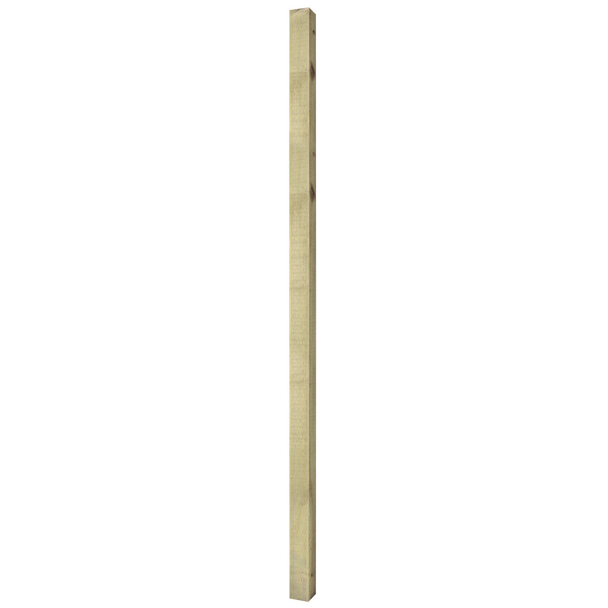 Grange Incised Green Timber Fence Post (H)2.4M (W)100 mm, Pack Of 6 | Compare The Build