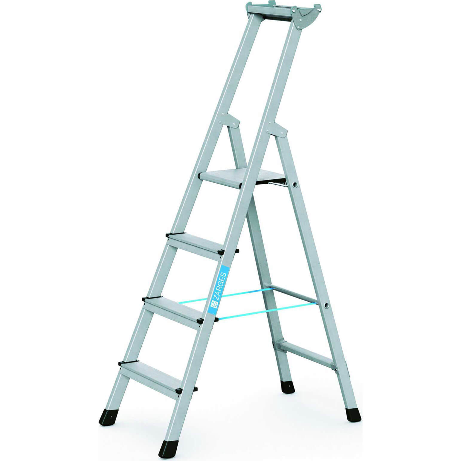 Zarges Anodised Trade Platform Step Ladder 4 Price Comparisons | Compare The Build