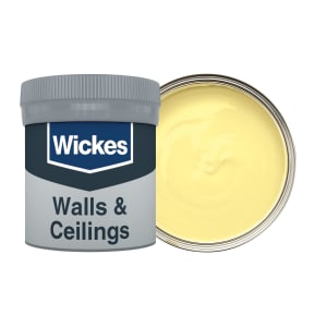 Wickes Vinyl Matt Emulsion Paint Tester Pot - Primrose No.500 - 50ml Price Comparisons | Compare The Build