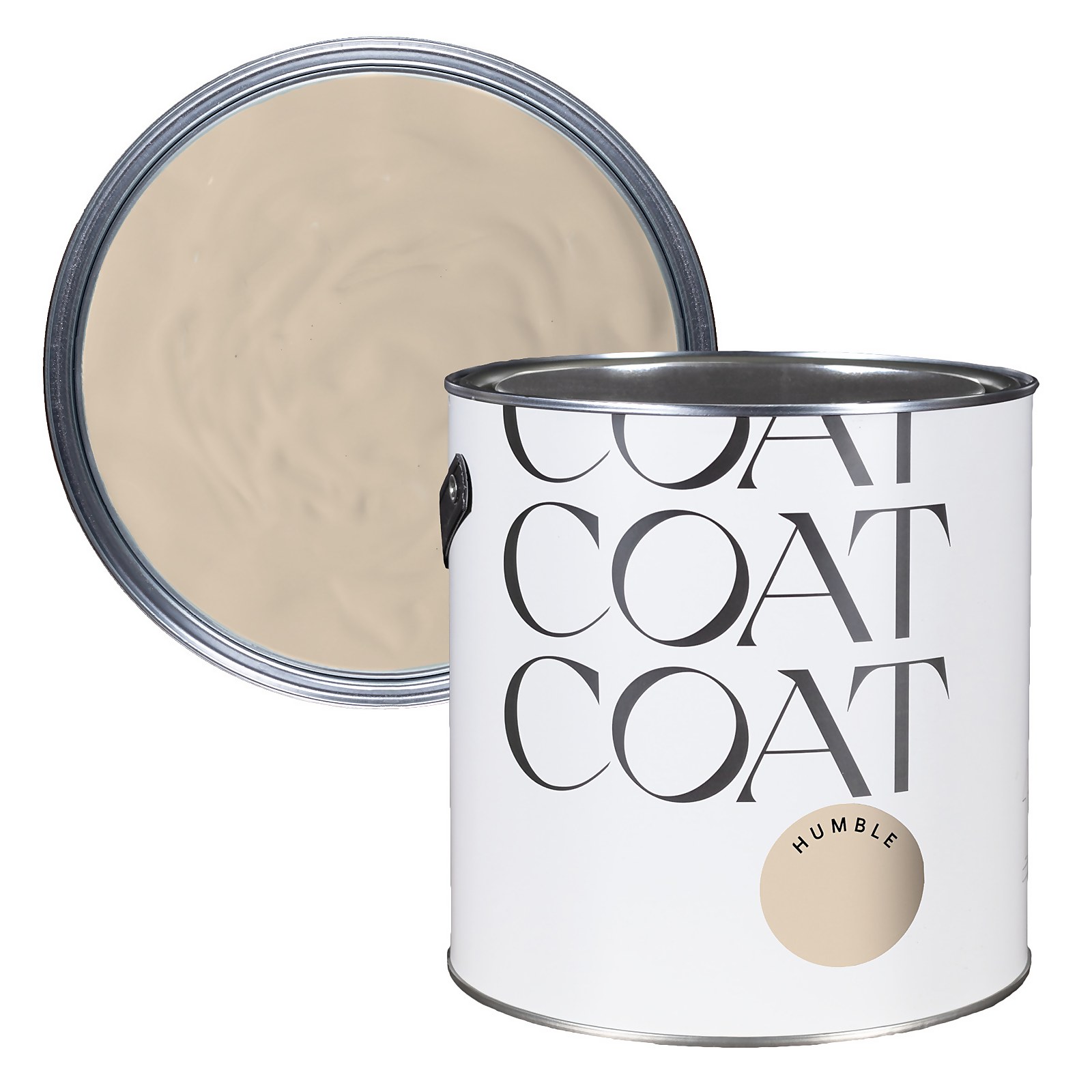 COAT Flat Matt Emulsion Paint Humble - 2.5L Price Comparisons | Compare The Build