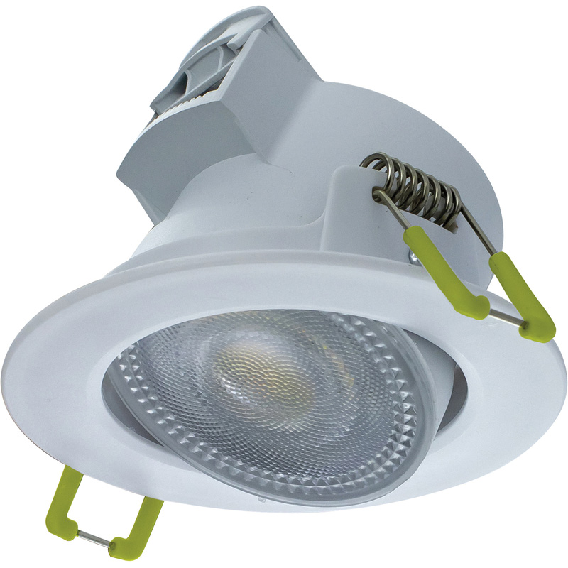 Integral LED Compact Eco Adjustable IP44 Downlight 5.5W 550lm Cool White Price Comparisons | Compare The Build