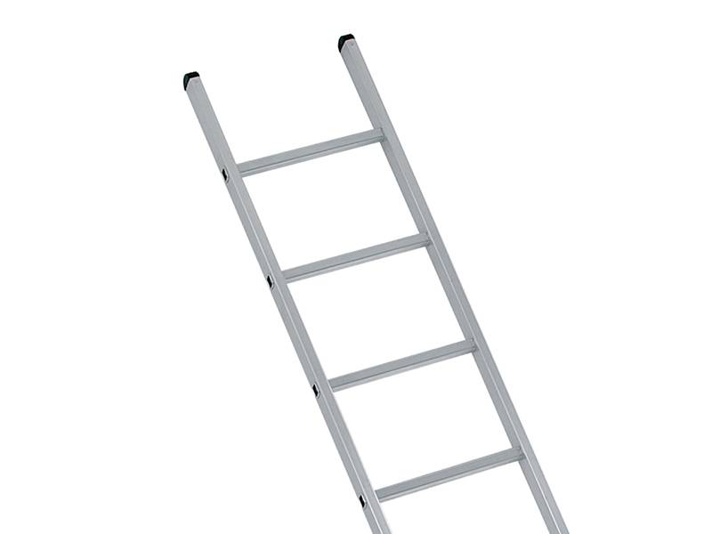 Zarges ZAR41554 Industrial Single Aluminium Ladder with Stabiliser Bar 4.17m 14 Rungs | Compare The Build