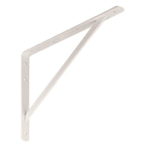 Heavy Duty White Shelf Bracket - 495 x 330mm Price Comparisons | Compare The Build